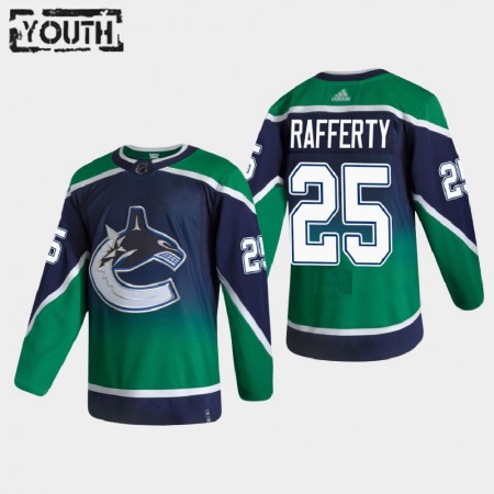 Vancouver Canucks Brogan Rafferty 25 2020-21 Reverse Retro Authentic Shirt - Kinderen